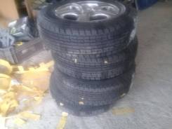 Продам зимние колеса 185/70-14 Goodyear на литых дисках 4х100. 5.5x14 4x100.00 ET42 ЦО 60,0 мм.