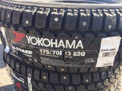 Yokohama F700. Зимние, шипованные, без износа, 4 шт