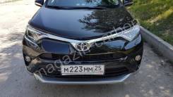 Молдинг решетки радиатора. Toyota RAV4