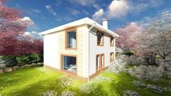 A 1200x AlexArchitekt Продуманный дом с гаражом в Сухом Логу A 1200x AlexArchitekt Продуманный дом с гаражом. 200-300 кв. м., 2 этажа, 5 комнат, комбинированный