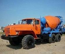 Урал 55571. Продам автобетоносмеситель (миксер) вездеход, 14 800 куб. см., 5,00 куб. м.