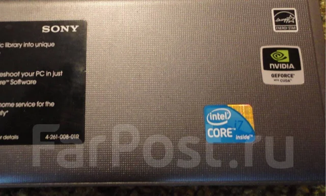 Sony VAIO VPC-F13. 16.4", 1,7����, ��� 4 ��, ���� 640���, WiFi: 1, Bluetooth: 1, ����������� �� 2��. ����