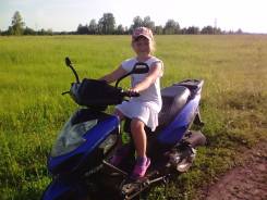 Racer Stells 50. 65 куб. см., исправен, без птс, с пробегом. Под заказ