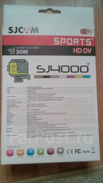 SJCAM SJ4000 WiFi. 10 - 14.9 ��, � ���������� ����