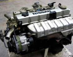Двигатель в сборе. Nissan Safari Двигатель TD42