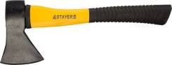 Топор STAYER "STANDARD" кованый, фиберглассовая рукоятка, 0,6кг