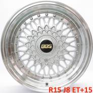 BBS Super RS. 8.0x15, 4x100.00, 5x100.00, ET15, ЦО 57,1 мм.