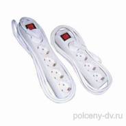 Удлинитель Elmakst YL-2118 3m/4роз/заземл/выкл