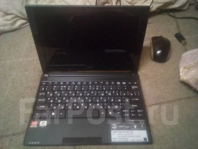 Acer Aspire One 522-C58kk. 1,3����, ��� 3072 ��, ���� 60���, WiFi: 1, ����������� �� 3��. ����