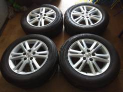 Комплект литых колес MARK X с летней резиной 215/60R-16 Bridgestone. 7.0x16 5x114.30 ET50 ЦО 63,0 мм.