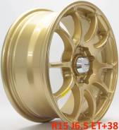 Advan Racing. 6.5x15, 4x100.00, 4x114.30, ET38, ЦО 73,1 мм.