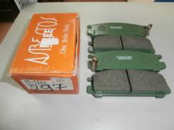 Колодка тормозная. Subaru Alcyone, CXD, CXW Subaru Legacy, BC2, BC3, BC4, BC5, BCA, BCL, BCM, BD2, BD3, BD4, BD5, BD9, BF3, BF5, BF7, BFA, BFB, BG2, B...