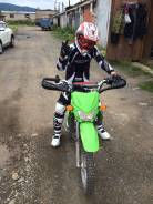 Kawasaki KLX 110. 110 куб. см., исправен, без птс, с пробегом