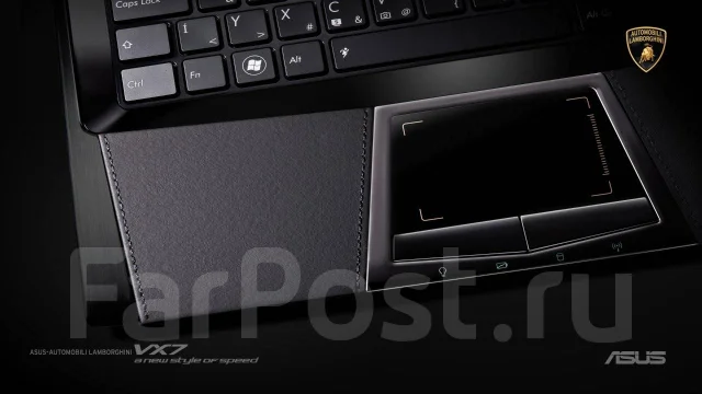 Asus Lamborghini VX7SX. 15.6", 2,2����, ��� 8 ��, ���� 750���, WiFi: 1, Bluetooth: 1, ����������� �� 2��. ��� ����� �� ���������� ����
