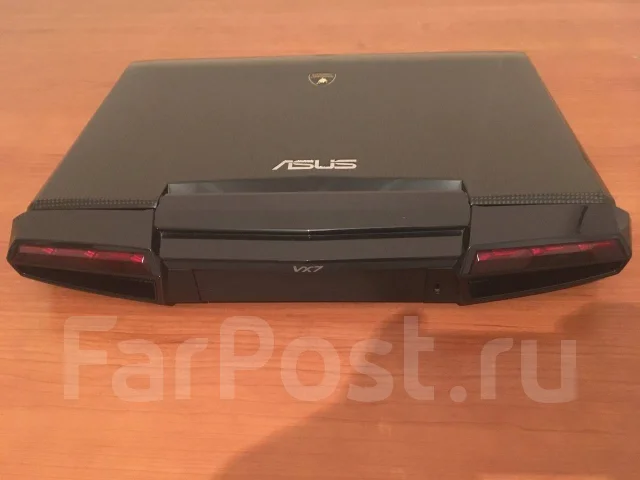 Asus Lamborghini VX7SX. 15.6", 2,2����, ��� 8 ��, ���� 750���, WiFi: 1, Bluetooth: 1, ����������� �� 2��. ��� ����� �� ���������� ����