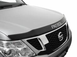 Дефлектор капота. Nissan Patrol, Y62 Двигатель VK56VD. Под заказ