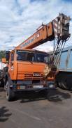 Клинцы КС-35719-1-02. Кран автомобильный 16тн на шасси Камаз 43253-15, 10 850 куб. см., 16 000 кг., 18 м.