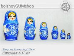 Матрешка Вятская 6пр/110мм/Авторская vs137-166