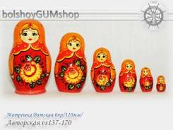 Матрешка Вятская 6пр/110мм/Авторская vs137-170