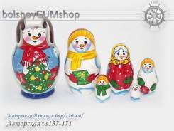 Матрешка Вятская 6пр/110мм/Авторская vs137-171