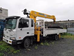 Hyundai Gold. Продается Hyundai GOLD HD120 с крановой установкой SCS746L г/п 7,3т, 7 545 куб. см., 5 000 кг.