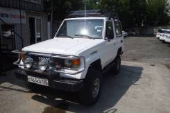 Toyota Land Cruiser Prado. механика, 4wd, 2.4 (97 л.с.), дизель, 200 000 тыс. км