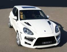 Обвес кузова аэродинамический. Porsche Cayenne. Под заказ