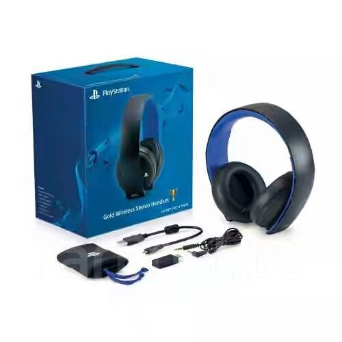 Playstation headset gold wireless sale