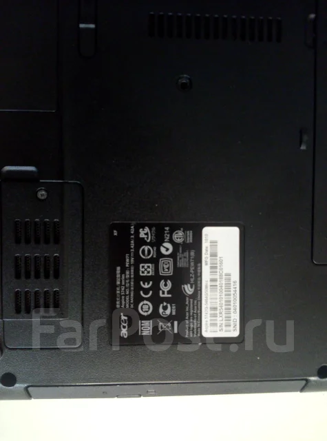 Acer Aspire 5742-383G32Mikk. 15.6", 2,6����, ��� 4 ��, ���� 500���, WiFi: 1, Bluetooth: 1, ����������� �� 1��. ����