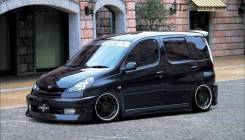 Обвес кузова аэродинамический. Toyota Funcargo