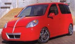 Обвес кузова аэродинамический. Toyota Funcargo