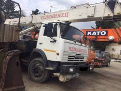 Камаз 65115. Автомобильный кран КС-45721(Челябинец 25 тн) на шасси Камаз год 2012, 6 700 куб. см., 25 000 кг., 21 м.