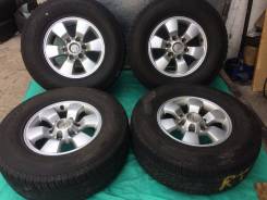 Оригинальные Колеса Toyota 265/70R16 Б/П по РФ отл. сост! Япония. 7.0x16 6x139.70 ET30 ЦО 110,0 мм.