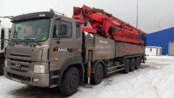 KCP. Автобетононасос . Высота подачи 58 метров. Насосная группа Rexroth, 14 000 куб. см., 58 м.