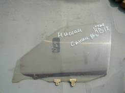 Стекло боковое. Nissan Sunny, HB12 Двигатель E15E