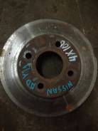 Диск тормозной. Nissan Wingroad, VEY11, VFY11, VGY11, VY11, WFY11 Nissan AD, VEY11, VFY11, VGY11, VY11, WFY11 Двигатели: QG13DE, QG15DE, QG18DEN, YD22...