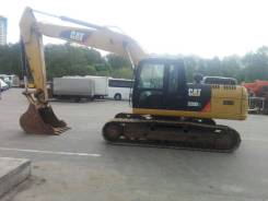 CAT 320 D2 L, 2014. Экскаватор гусеничный CAT 320 D2 L б/у (2014 г., 3900 м. ч. ), 1,30 куб. м.