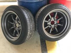 Watanabe R-type. 9.0/9.5x16, 4x114.30, ET-13/-20, ЦО 70,1 мм.