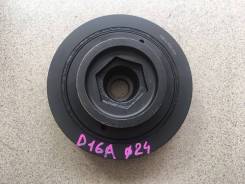 Шкив коленвала. Honda: Ballade, CR-X del Sol, HR-V, Civic, CR-X, Civic CRX, Civic Ferio, Domani, Partner, Integra Двигатели: B16A6, B18B4, D15Z4, D16Y...