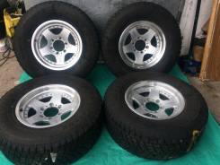 Отличные Колеса 265/70R16 Б/П по РФ отл. сост! из Японии. 8.0x16 6x139.70 ET10 ЦО 110,0 мм.