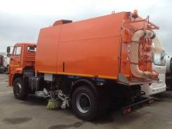 Кургандормаш КО-318Д. Продам вакуумно- подметально уборочную машину Камаз, 6 700 куб. см.