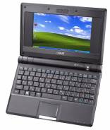 Asus Eee PC 701. 7", 0,9 ГГц, ОЗУ 512 Мб, диск 4 Гб, WiFi, аккумулятор на 1 ч.