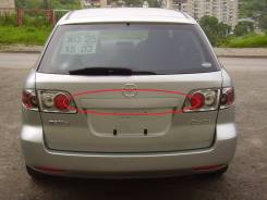 Накладка на дверь багажника. Mazda Mazda6, GY Mazda Atenza, GYEW, GY3W
