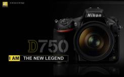 Nikon D750 Body. 20 и более Мп, зум: без зума