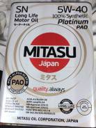 Mitasu. Вязкость 5W-40, синтетическое