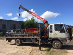 Hino Ranger. Продается грузовик с манипулятором, 7 412 куб. см., 5 000 кг., 10 м.