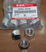 Гайка шпильки колеса Suzuki/Subaru (Original) 09140-12042 28171-FE000. Suzuki: Wagon R Wide, Cervo, Esteem, Lapin, SX4, Wagon R Plus, Kei, Cultus Cres...