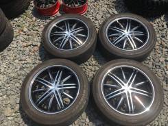 Japan диски G-Corporation Estatus Style-RT67+шины Dunlop SP Sport 270. 8.0x19 5x114.30 ET38