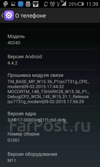 Alcatel Pixi 4034D. �/� ����