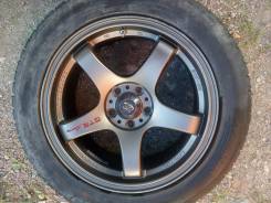 Диски GTR-sports(КНР) R17, вкруг 7jj, с зимней резиной на докатку. 7.0x16 5x100.00 ET-38 ЦО 56,1 мм.